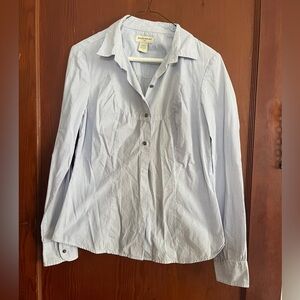 Banana Republic Sky Blue Long Sleeve Shirt